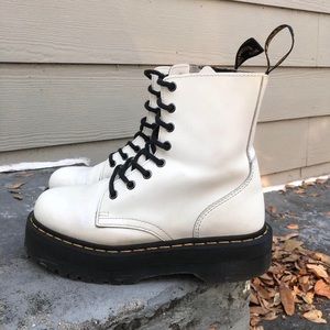White Jadon Dr. Martens
